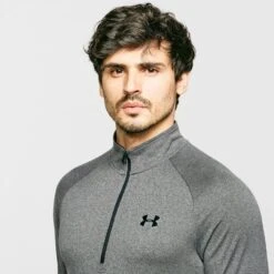 Under Armour Men's Tech™ 2.0 Long Sleeve Zip Top -Outdoor Clothing Sale go 101014 d