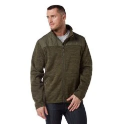 Men’s Quilt Full-Zip Fleece -Outdoor Clothing Sale go 122978 z