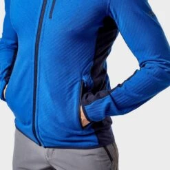 Icebreaker Men's RealFleece™ Merino Descender Long Sleeve Full Zip Jacket -Outdoor Clothing Sale go 163112 f