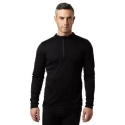 Mens' Long-sleeve Thermal Zip Top -Outdoor Clothing Sale go 208223 z