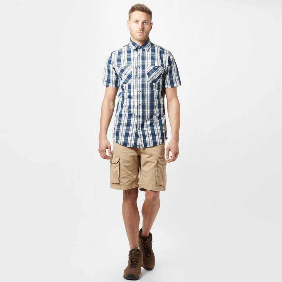 Men's Checked Short-Sleeve Shirt 5 Men's Checked Short-Sleeve Shirt - Image 3