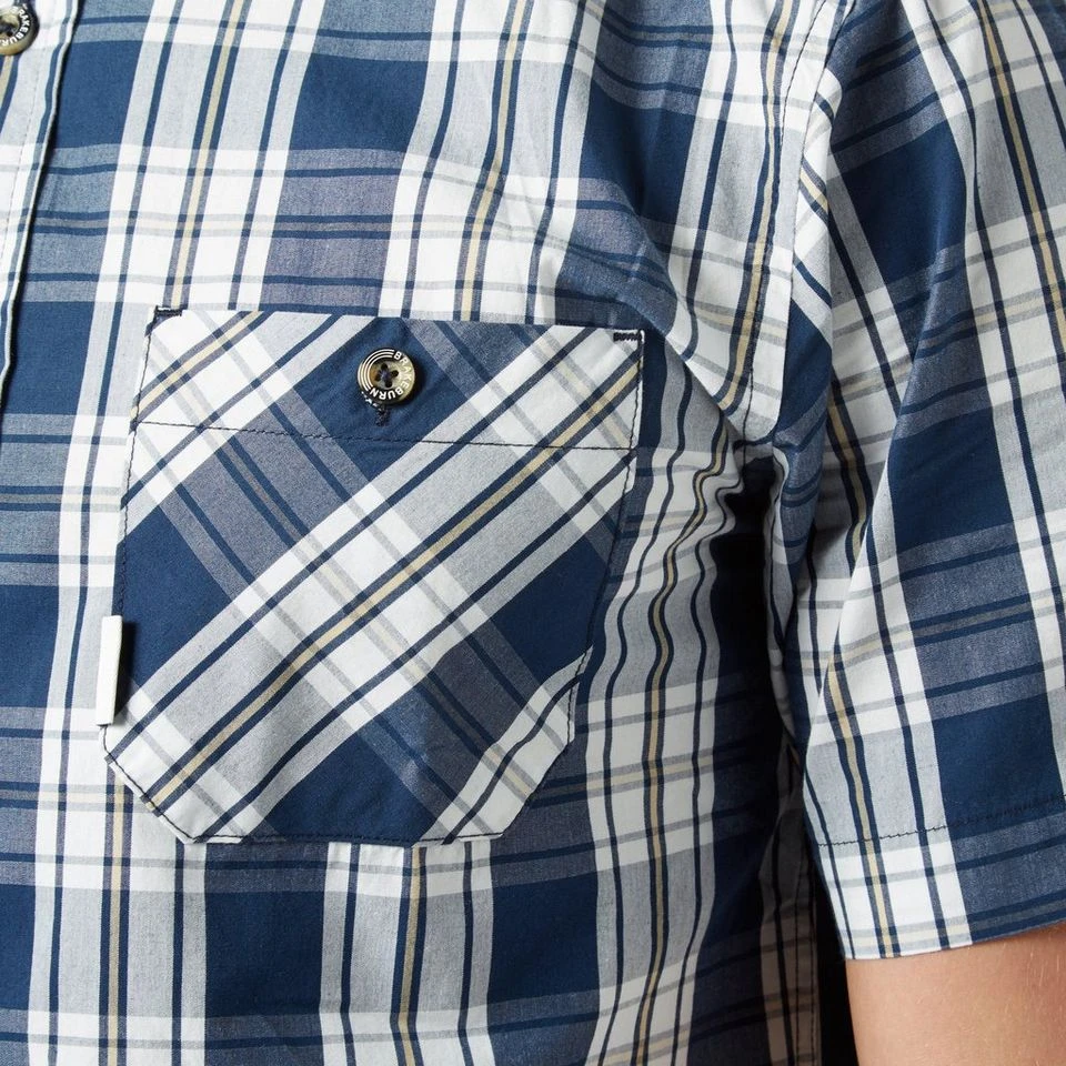 Men's Checked Short-Sleeve Shirt 7 Men's Checked Short-Sleeve Shirt - Image 5