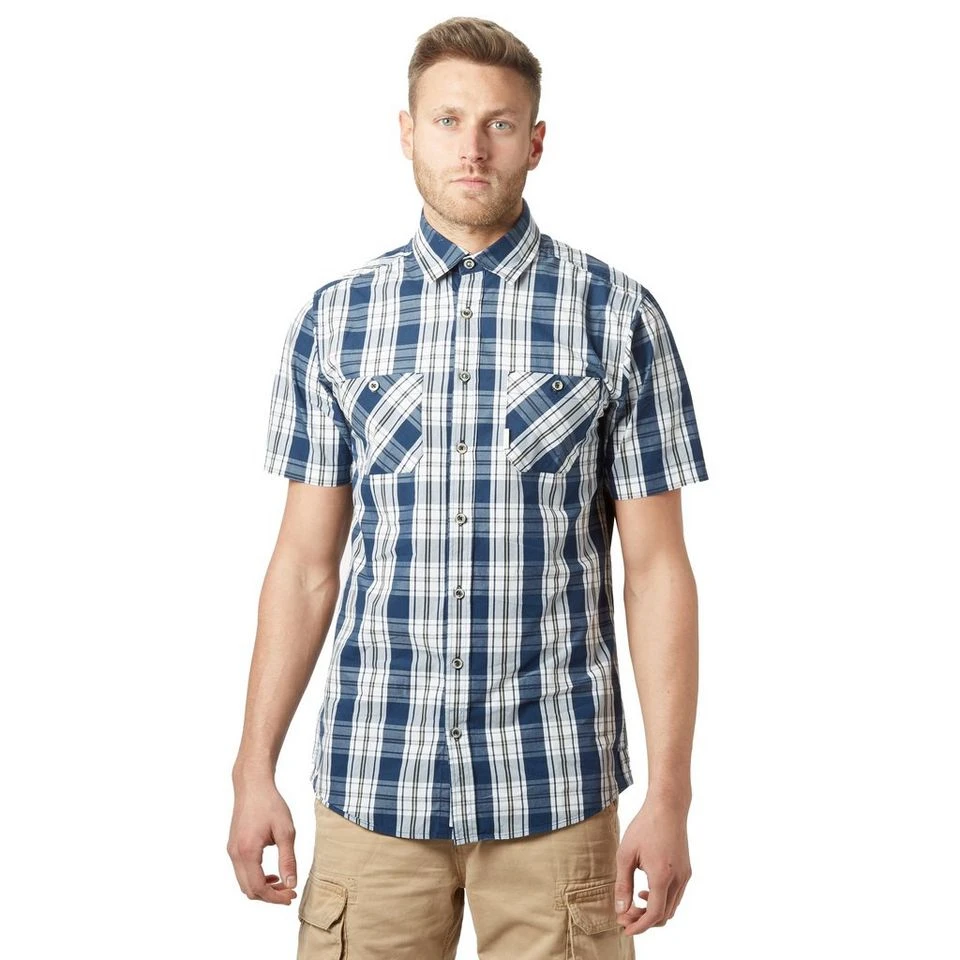 Men's Checked Short-Sleeve Shirt 8 Men's Checked Short-Sleeve Shirt - Image 6
