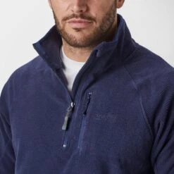 Men’s Grid Half-Zip Fleece -Outdoor Clothing Sale go 286913 d
