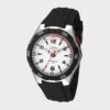 Torch Watch Blk Strap Wht Face -Outdoor Clothing Sale go 324425 a
