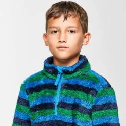 Kids' Stripe Print Half-zip Fleece -Outdoor Clothing Sale go 374767 d