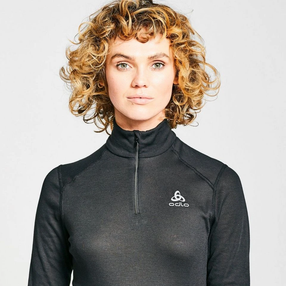 Odlo Women's Eco Act Warm Half-zip Top 6 Odlo Women's Eco Act Warm Half-zip Top - Image 4