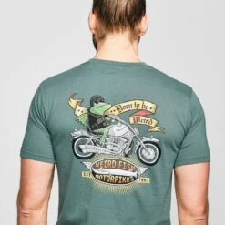 Mens' Motorcycle Frog Art T-shirt -Outdoor Clothing Sale go 377475 e