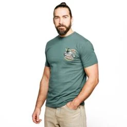 Mens' Motorcycle Frog Art T-shirt -Outdoor Clothing Sale go 377475 z