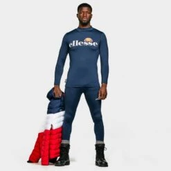 Ellesse Men's Dean Long Sleeved Top -Outdoor Clothing Sale go 378990 c