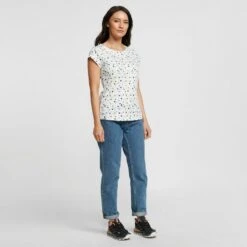 Women’s Ditsy Print Short Sleeved Tee -Outdoor Clothing Sale go 419119 c