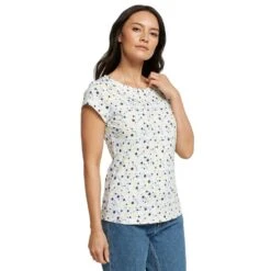 Women’s Ditsy Print Short Sleeved Tee -Outdoor Clothing Sale go 419119 z