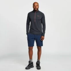 Rab Men’s Sonic Long Sleeve Zip -Outdoor Clothing Sale go 520995 c