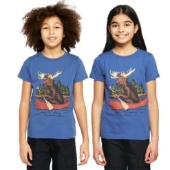 Kids' Boat Moose T-Shirt -Outdoor Clothing Sale go 526175 z