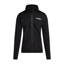 Adidas TERREX Men’s Terrex Tech Flooce Hooded Hiking Fleece Jacket -Outdoor Clothing Sale go 526836 u