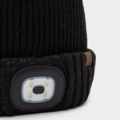 Sealskinz Waterproof Cold Weather LED Roll Cuff Beanie Hat -Outdoor Clothing Sale go 561430 c