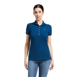 Ariat Women's Prix 2.0 Short Sleeved Polo Shirt -Outdoor Clothing Sale go 574068 z