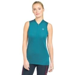 Ariat Women’s Hailey 1/4 Zip Sleeveless Top -Outdoor Clothing Sale go 574075 z