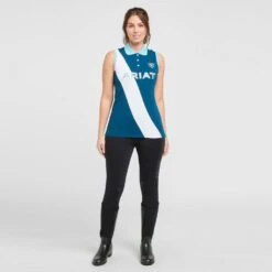 Ariat Women's Taryn Sleeveless Polo Shirt -Outdoor Clothing Sale go 574078 c