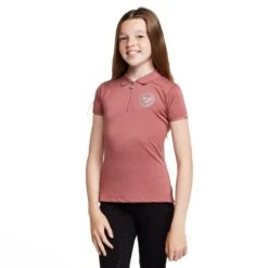 Childs Parsons Tech Polo Shirt Dusky Pink -Outdoor Clothing Sale go 575431 z