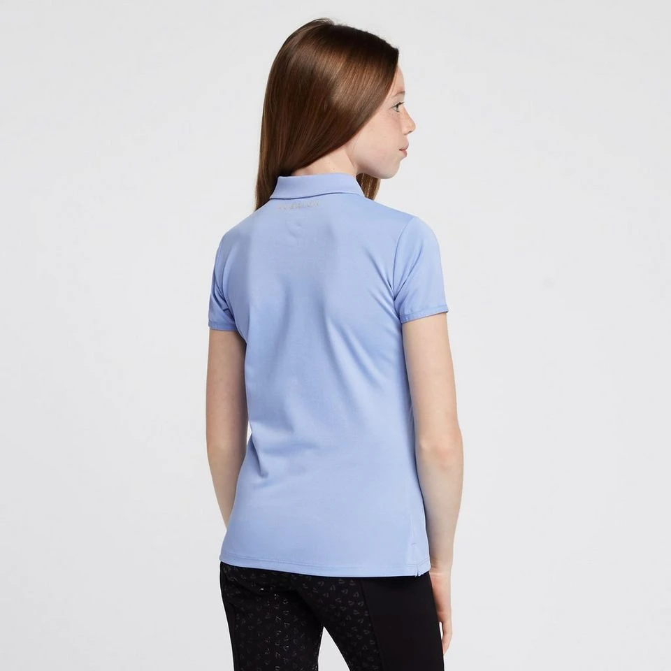 Childs Parsons Tech Polo Shirt Sky Blue 4 Childs Parsons Tech Polo Shirt Sky Blue - Image 2