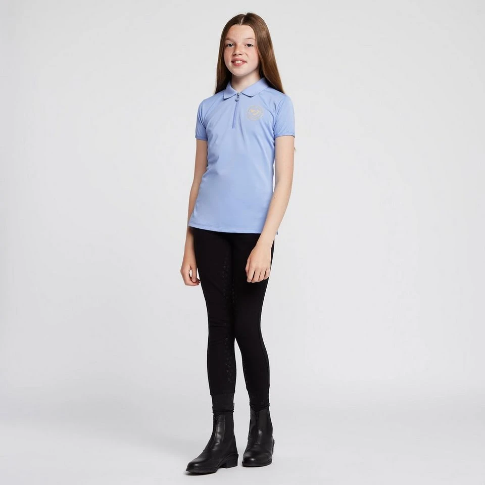 Childs Parsons Tech Polo Shirt Sky Blue 5 Childs Parsons Tech Polo Shirt Sky Blue - Image 3