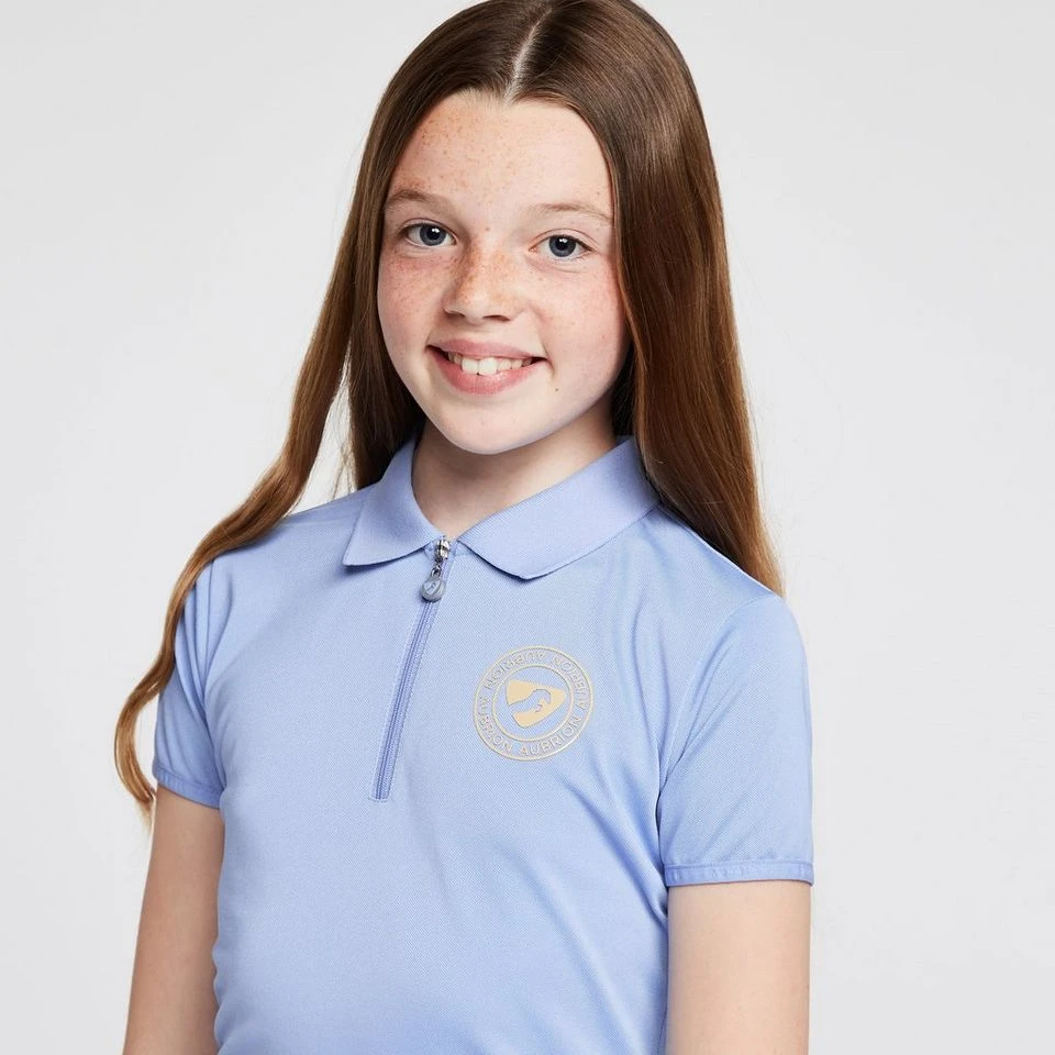 Childs Parsons Tech Polo Shirt Sky Blue 6 Childs Parsons Tech Polo Shirt Sky Blue - Image 4