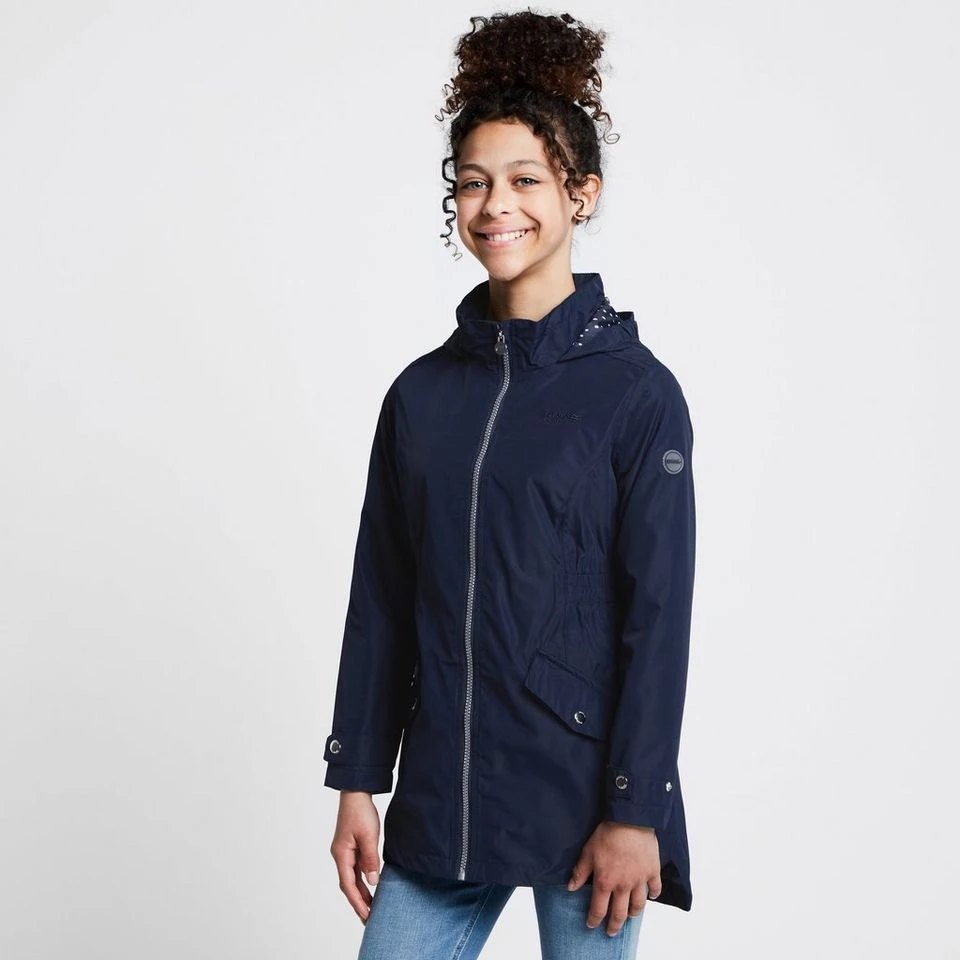 Regatta Kids Talei Waterproof Jacket Navy 3 Regatta Kids Talei Waterproof Jacket Navy