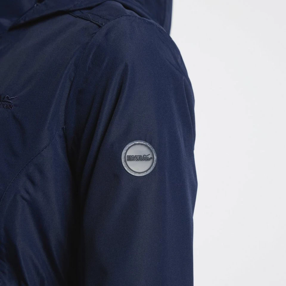 Regatta Kids Talei Waterproof Jacket Navy 7 Regatta Kids Talei Waterproof Jacket Navy - Image 5