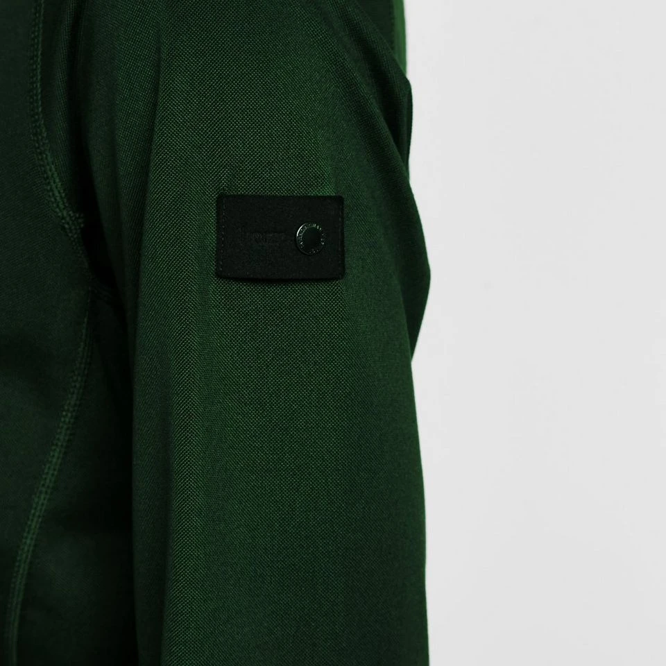 Womens Tiana Pique Long Sleeve Polo Shirt Mountain View Green 8 Womens Tiana Pique Long Sleeve Polo Shirt Mountain View Green - Image 6