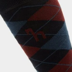 Womens Alana Check Riding Socks Dark Navy/Burgundy Red Mahogany 11 Womens Alana Check Riding Socks Dark Navy/Burgundy Red Mahogany -Outdoor Clothing Sale go 576943 d
