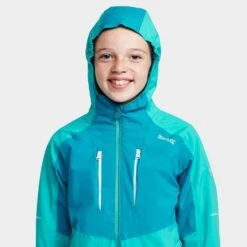 Regatta Kids' Highton III Waterproof Jacket Turquoise/Enamel 18 Regatta Kids' Highton III Waterproof Jacket Turquoise/Enamel -Outdoor Clothing Sale go 577275 d