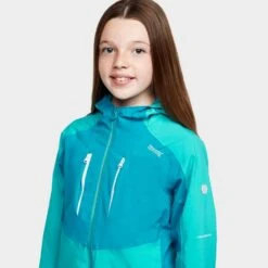 Regatta Kids' Highton III Waterproof Jacket Turquoise/Enamel 20 Regatta Kids' Highton III Waterproof Jacket Turquoise/Enamel -Outdoor Clothing Sale go 577275 f