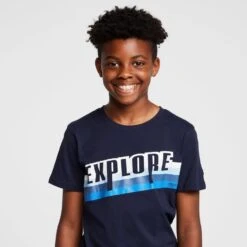 Regatta Kids' Bosley V T-Shirt Navy Explore -Outdoor Clothing Sale go 577278 d