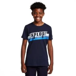 Regatta Kids' Bosley V T-Shirt Navy Explore -Outdoor Clothing Sale go 577278 z