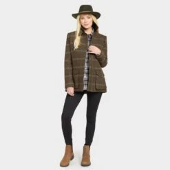 Women’s Musselburgh Tweed Field Coat -Outdoor Clothing Sale go 591464 c