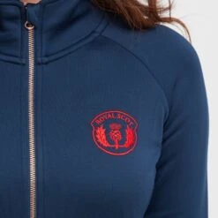 Women’s Zip Fleece In Dark Blue -Outdoor Clothing Sale go 600885 d