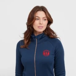 Women’s Zip Fleece In Dark Blue -Outdoor Clothing Sale go 600885 e