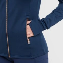 Women’s Zip Fleece In Dark Blue -Outdoor Clothing Sale go 600885 f