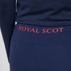 Women's Knee Patch Riding Tights In Dark Blue -Outdoor Clothing Sale go 600891 f