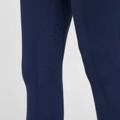 Women's Knee Patch Riding Tights In Dark Blue -Outdoor Clothing Sale go 600891 g