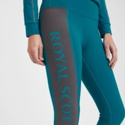 Women's Full Seat Riding Tights In Ocean Blue -Outdoor Clothing Sale go 600893 d