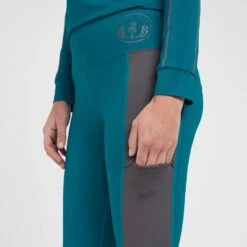 Women's Full Seat Riding Tights In Ocean Blue -Outdoor Clothing Sale go 600893 e