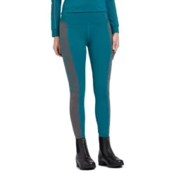 Women's Full Seat Riding Tights In Ocean Blue -Outdoor Clothing Sale go 600893 z
