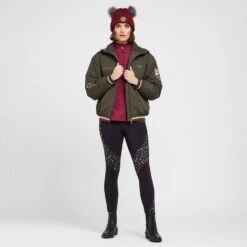 Women’s Team Jacket In Khaki -Outdoor Clothing Sale go 614472 c