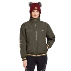 Women’s Team Jacket In Khaki -Outdoor Clothing Sale go 614472 z