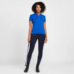 Dublin Womens Lily Cap Sleeve Polo Blue -Outdoor Clothing Sale go 616068 c