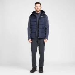 Regatta Men’s Nevado Heavyweight Gilet In Black Dark Grey -Outdoor Clothing Sale go 618872 c