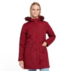 Regatta Women’s Sabinka Fur Trim Parka Jacket -Outdoor Clothing Sale go 618878 z