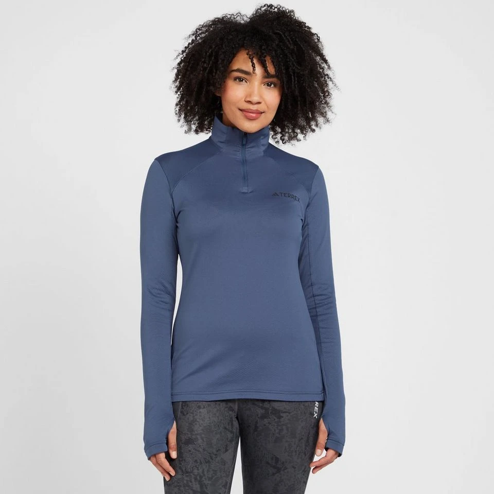 ADIDAS Women’s Multi Half-Zip Top 3 ADIDAS Women’s Multi Half-Zip Top